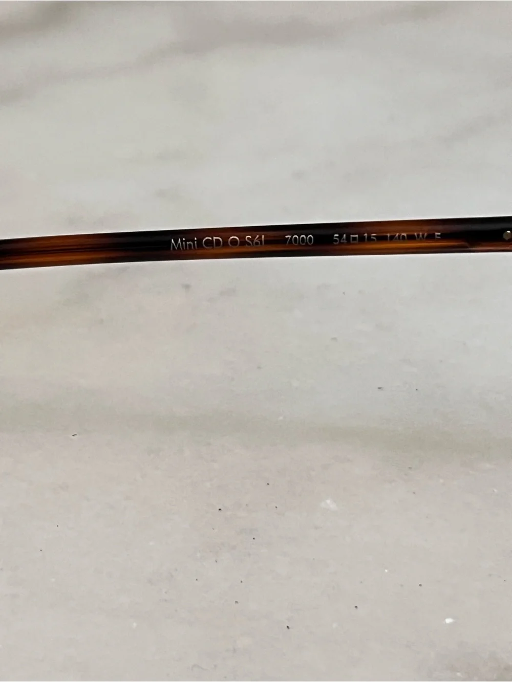 Dior Women's Amber Brown Cat-Eye Glasses